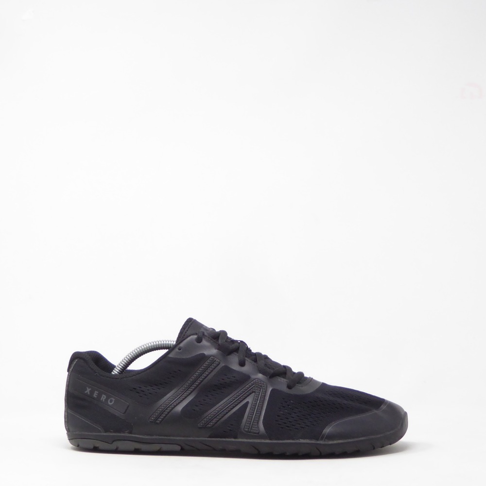 Xero Men HFS Running Shoes Black Minimalist Barefoot Lightweight Size 11.5